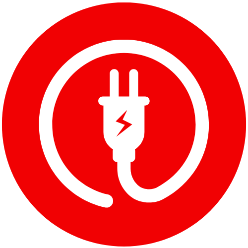 electricidad roja